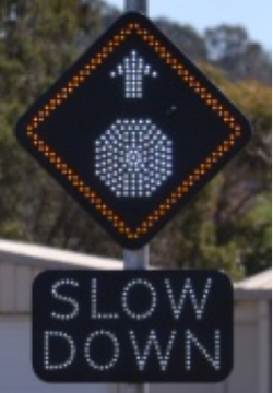 solar powered road signs - solar powered led signage australia